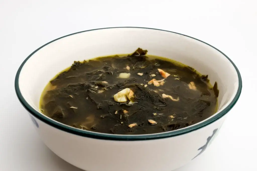 Miyukguk korean seaweed soup
